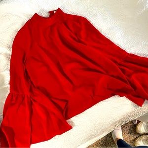 Urban outfitters red blouse- 2024